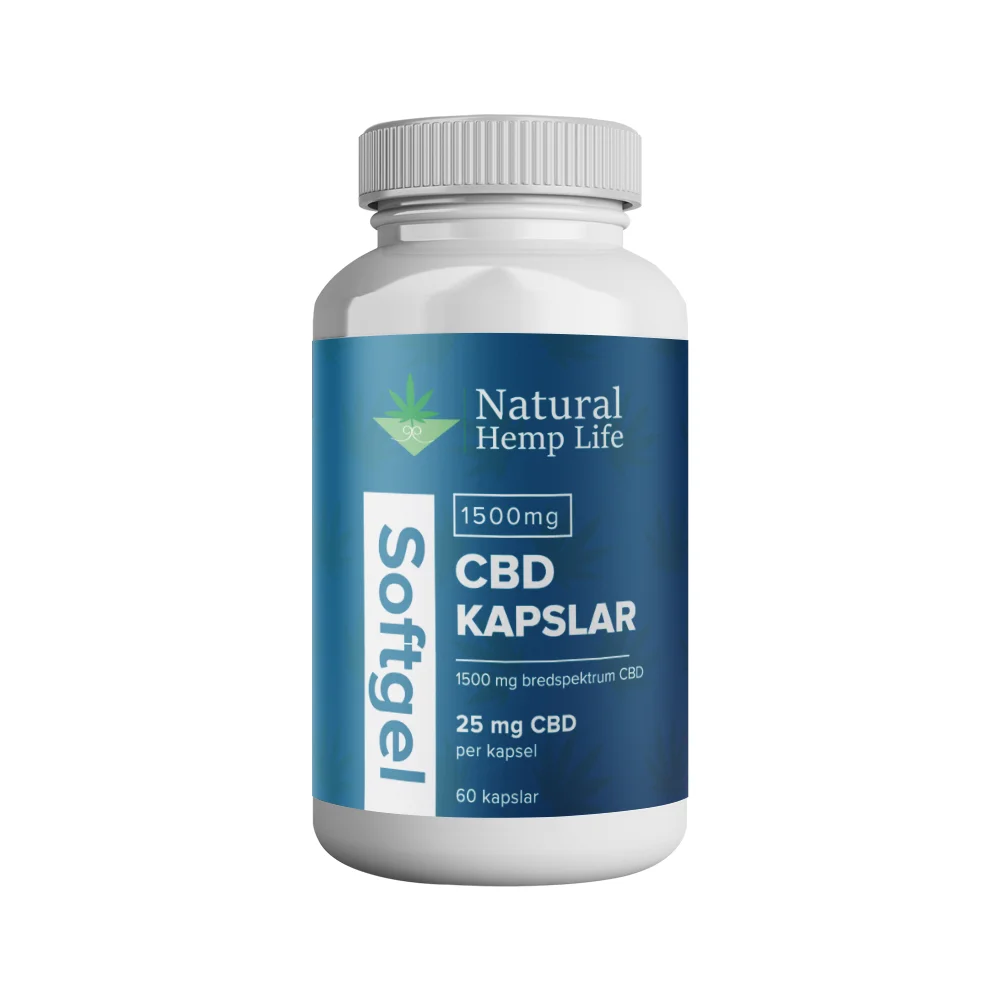 CBD Kapsler 1500mg