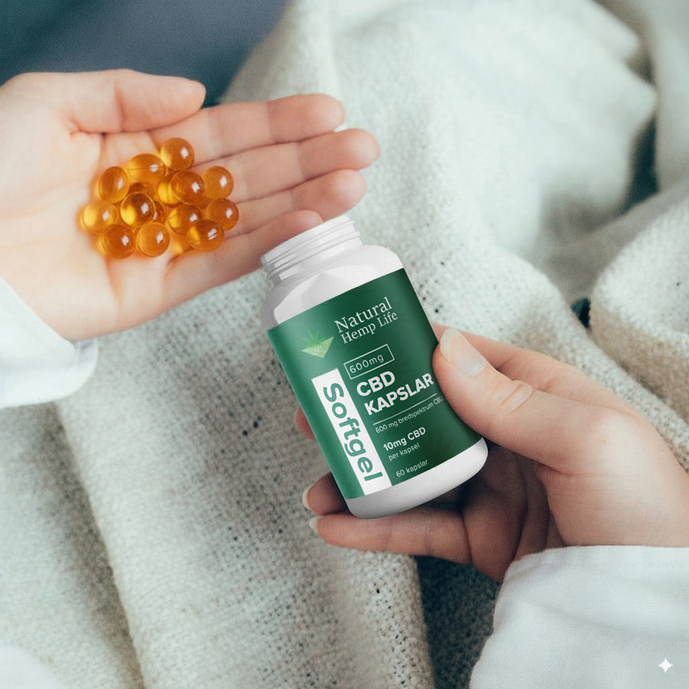 CBD Kapsler 600mg i Miljø 1