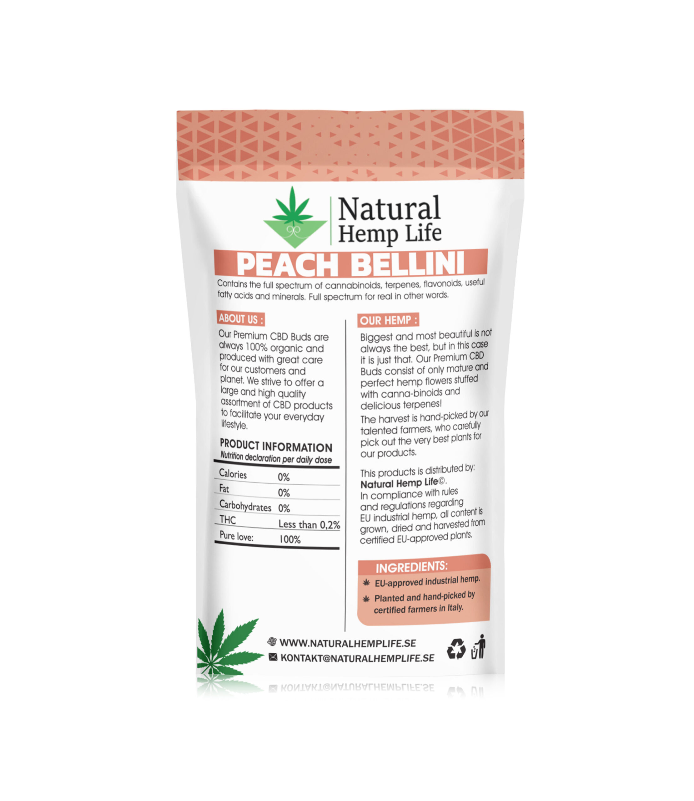 Peach Bellini - Premium CBD Buds - Image 2