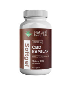 CBD Capsules 6000mg (60 pcs)