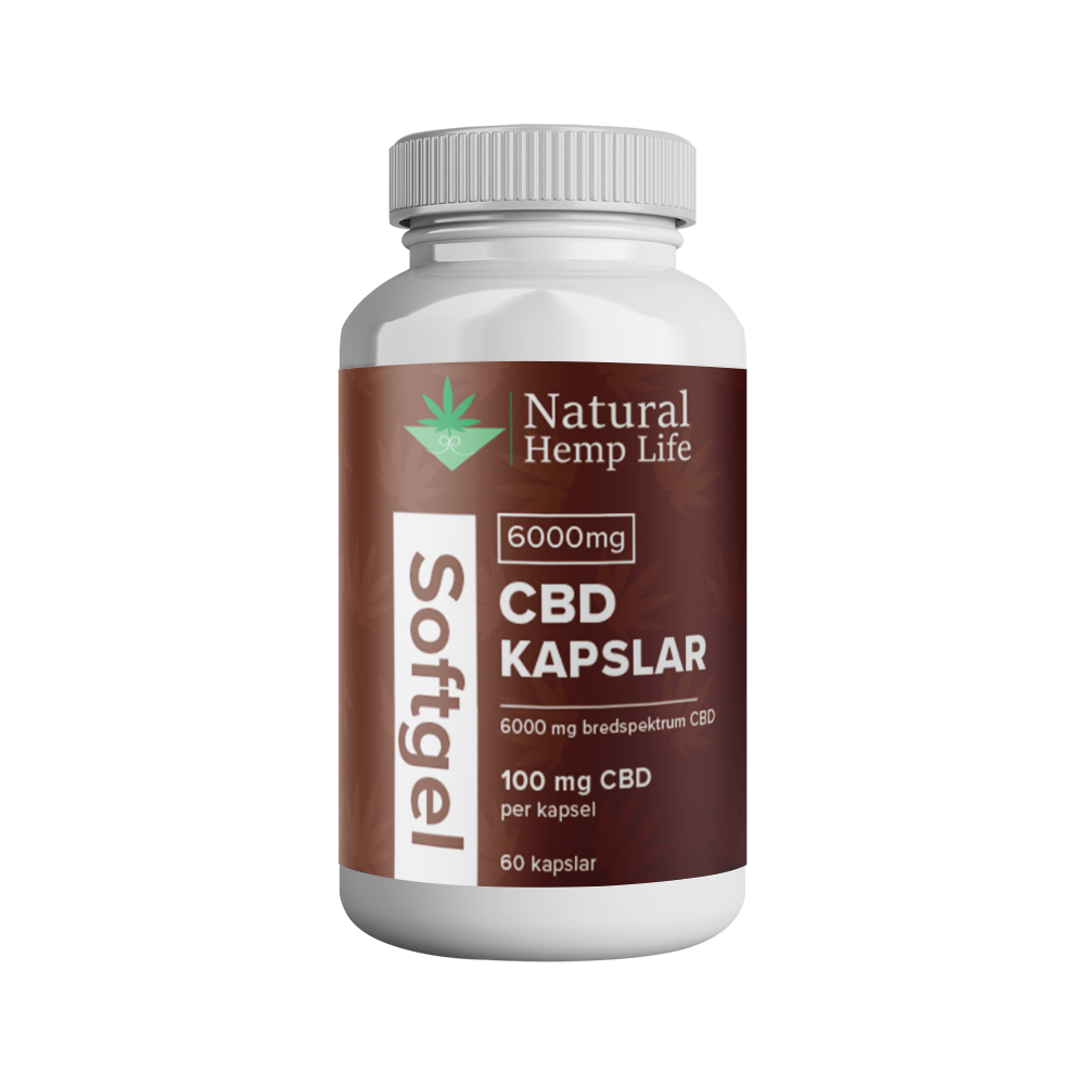CBD Capsules 6000mg (60 pcs)