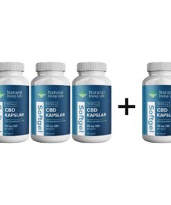 4 for 3: CBD Capsules 1500mg (60 pcs)