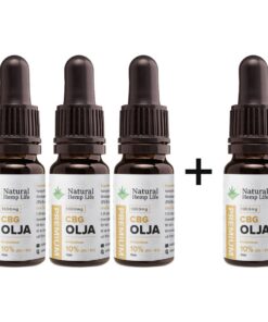 4 for 3: CBG + CBD Oil 10% (1000mg)